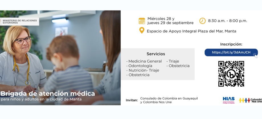 Participa de la brigada de atención médica para niños y adultos, 28 y 29 de septiembre de 2022