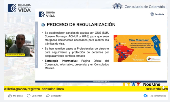 Participación ciudadana y rendición de cuentas en el exterior 2023 del Consulado de Colombia en Guayaquil - Ecuador