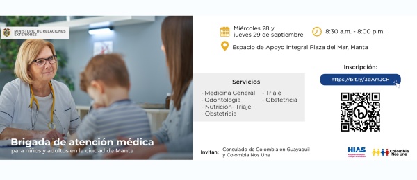 Participa de la brigada de atención médica para niños y adultos, 28 y 29 de septiembre de 2022