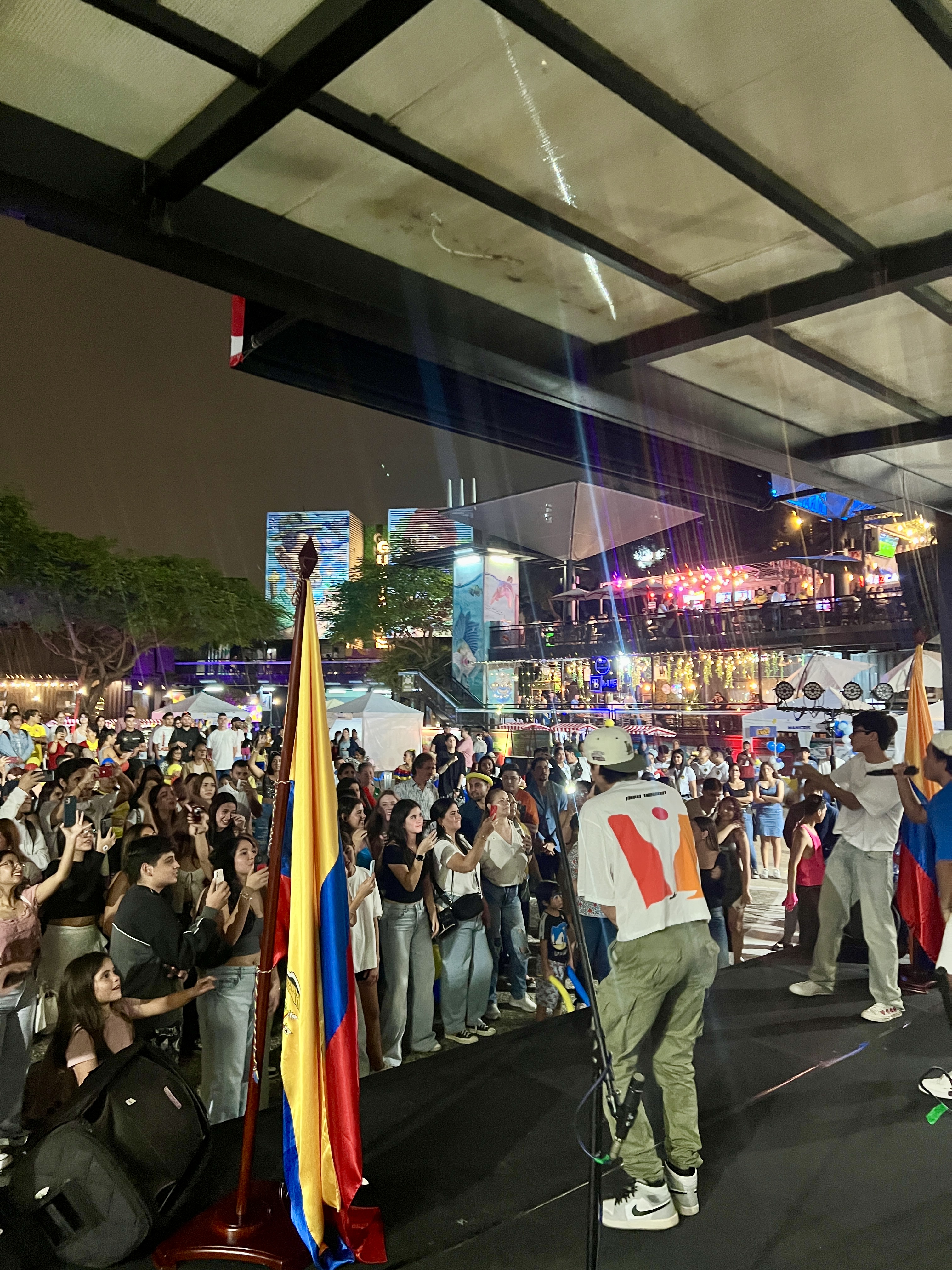 Con la Feria de la Colombianidad se conmemoró el Día de la Independencia de Colombia en Guayaquil