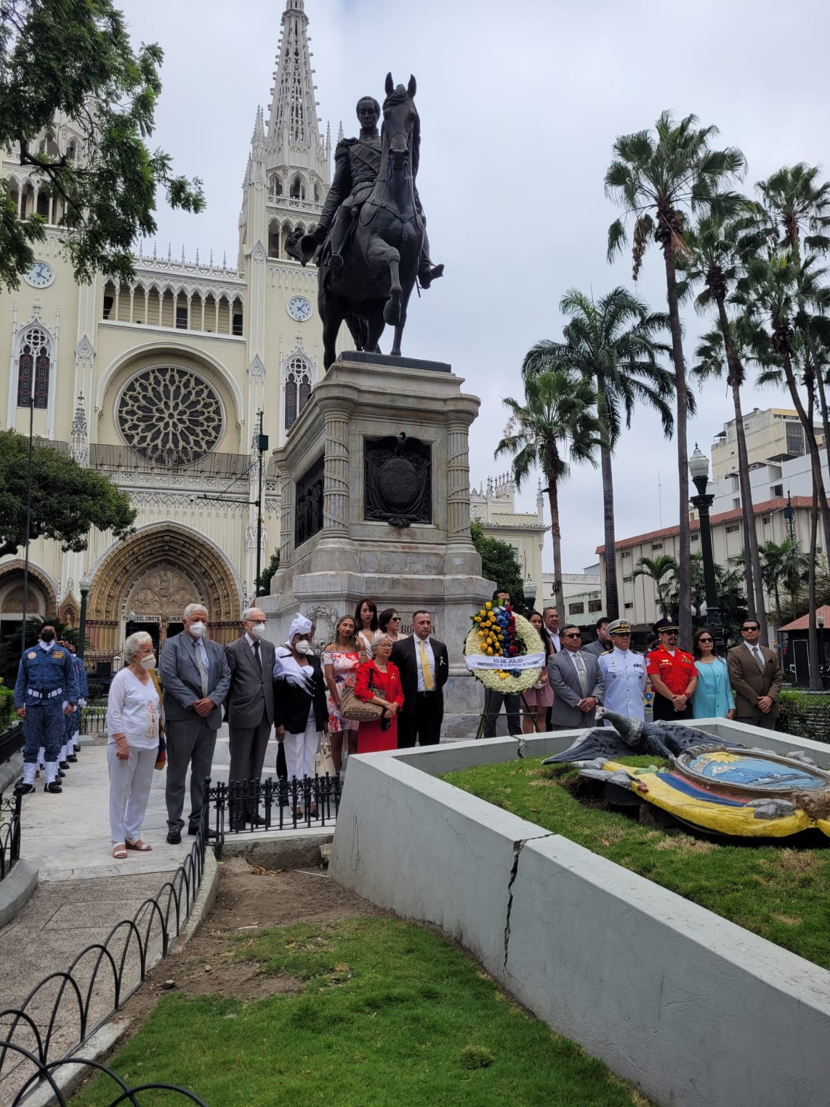 Conmemoración del 20 de Julio ofrecida por el Consulado de Colombia en Guayaquil