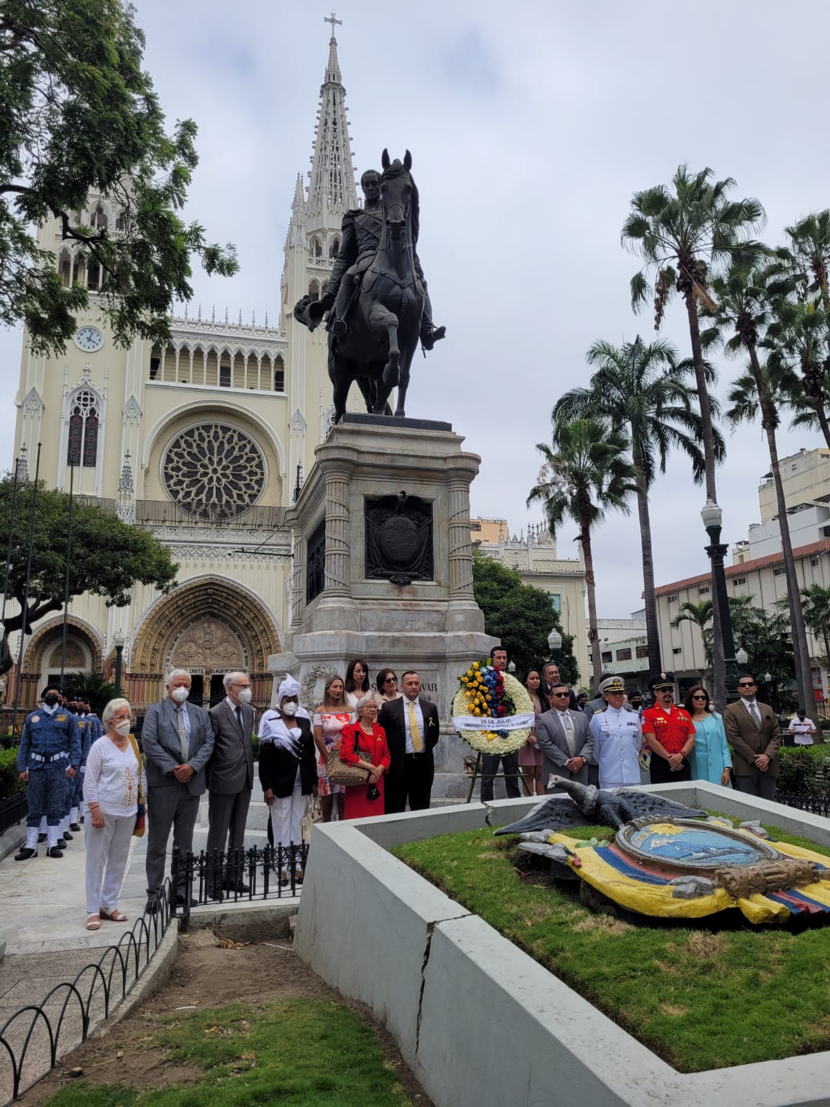 Conmemoración del 20 de Julio ofrecida por el Consulado de Colombia en Guayaquil