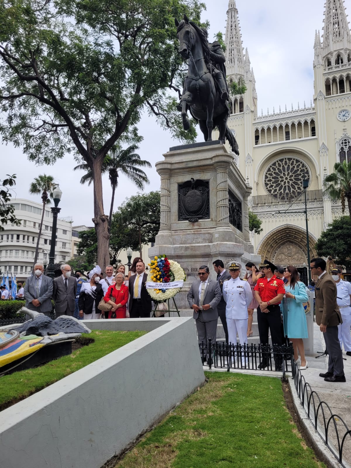 Conmemoración del 20 de Julio ofrecida por el Consulado de Colombia en Guayaquil