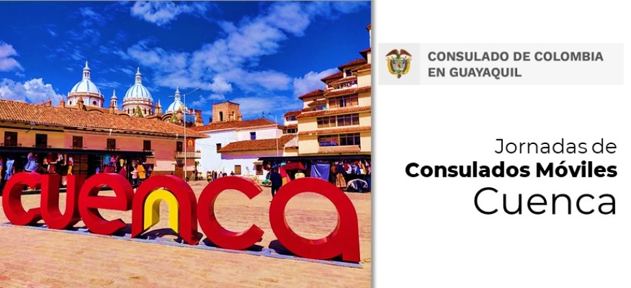 24 y 25 de febrero de 2024 jornada de Consulado Móvil en Cuenca