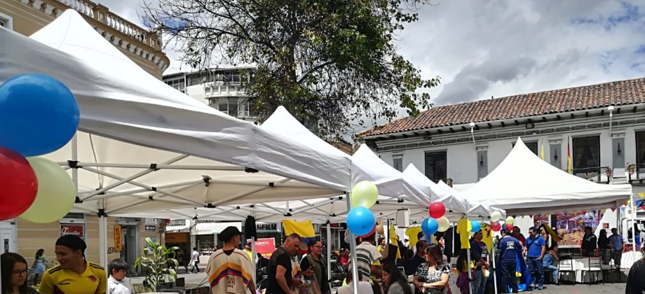 El Consulado de Colombia en Guayaquil celebró los 208 años de la Independencia Nacional con diferentes actividades