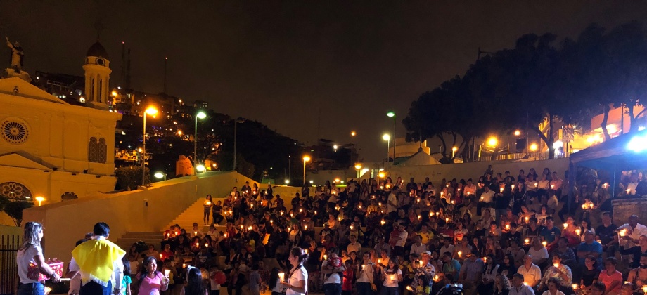 El Consulado de Colombia en Guayaquil estrechó los vínculos con los connacionales recordando las tradiciones navideñas 