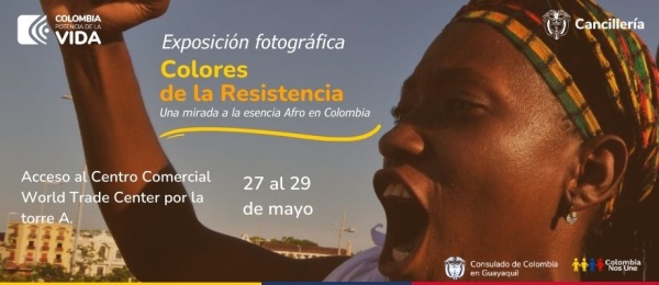 Consulado de Colombia en Guayaquil invita a la exposición Colores de la Resistencia 