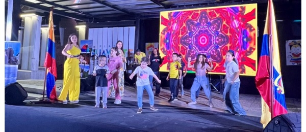 Con la Feria de la Colombianidad se conmemoró el Día de la Independencia de Colombia en Guayaquil