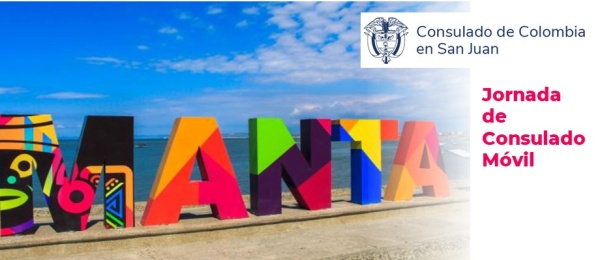 Jornada de Consulado Móvil tendrá lugar en Manta el 8 y 9 de junio de 2024