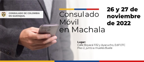 Consulado Movil en Machala